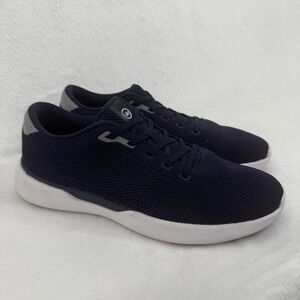 Peter Millar Navy Blue‎ Knit Lightweight Running Shoes Sneakers Mens 8.5